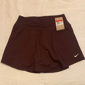 Nike one dri fit deep maroon skort! NWT